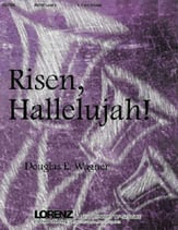 Risen Hallelujah Handbell sheet music cover